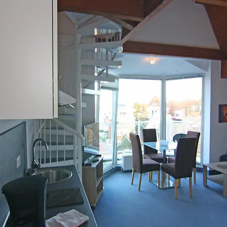 Apartman Panorama With Sea View Directly At The Promenade Of
